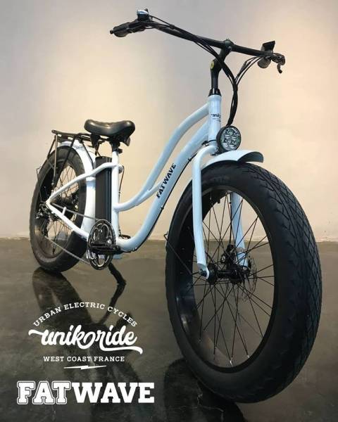 Velo electrique fat , blanc , femme, à Bordeaux