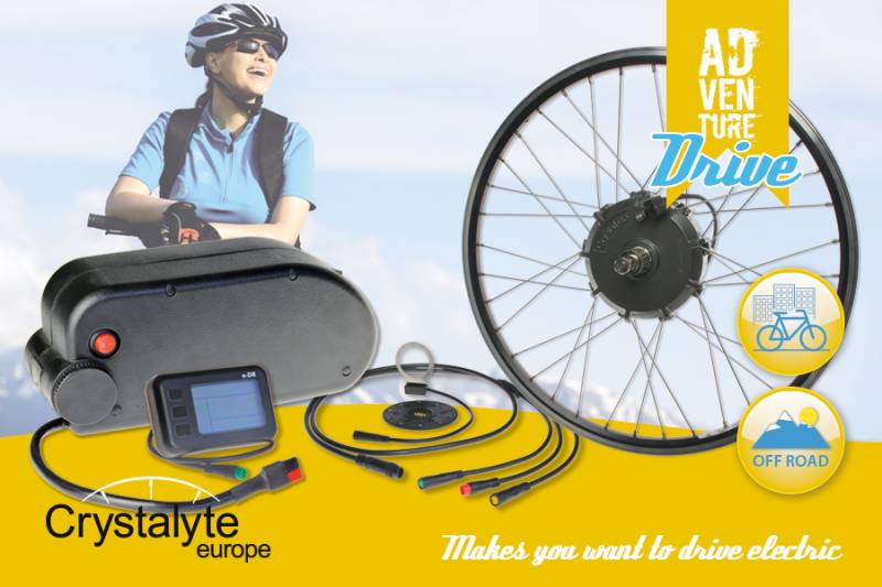 KIT ELECTRIQUE CRYSTALYTE ADVENTURE DRIVE 