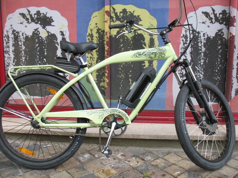 Beach Cruiser  moteur Crystalyte roue avant 250W 