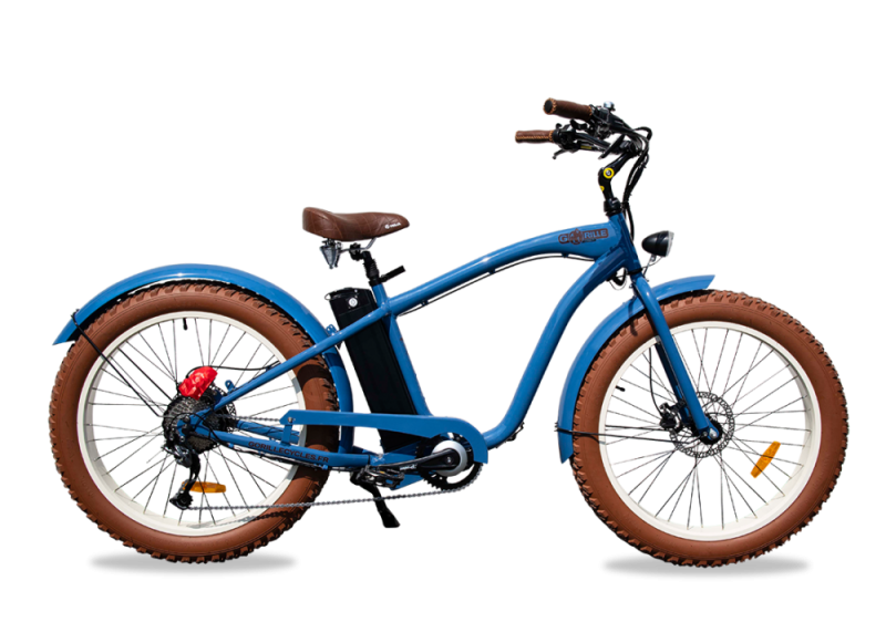 Velo Electrique Fat Bleu à Bordeaux