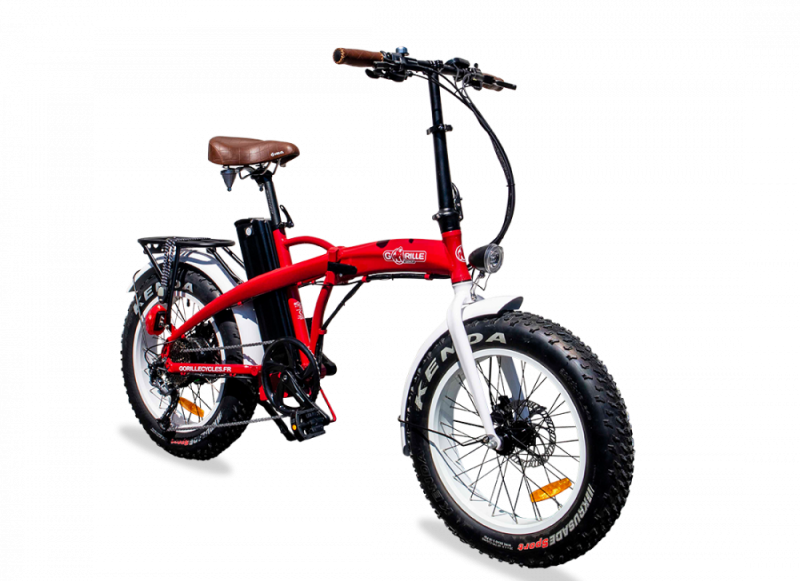 Velo Electrique Fat Bike pliant GORILLES BABY