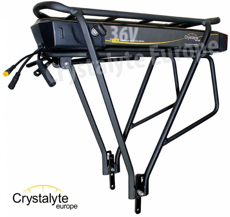 CRYSTALYTE BATTERIE PORTE BAGAGE 36V 17AH 