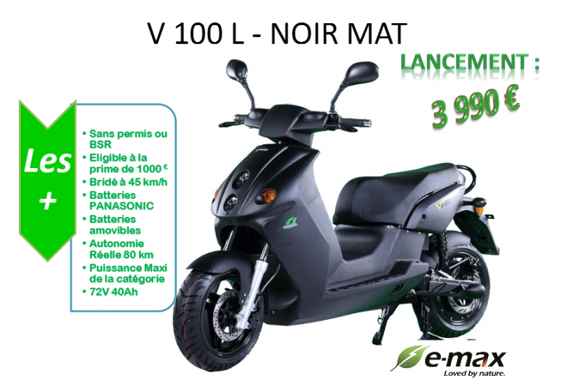 Scooter electrique EMax +