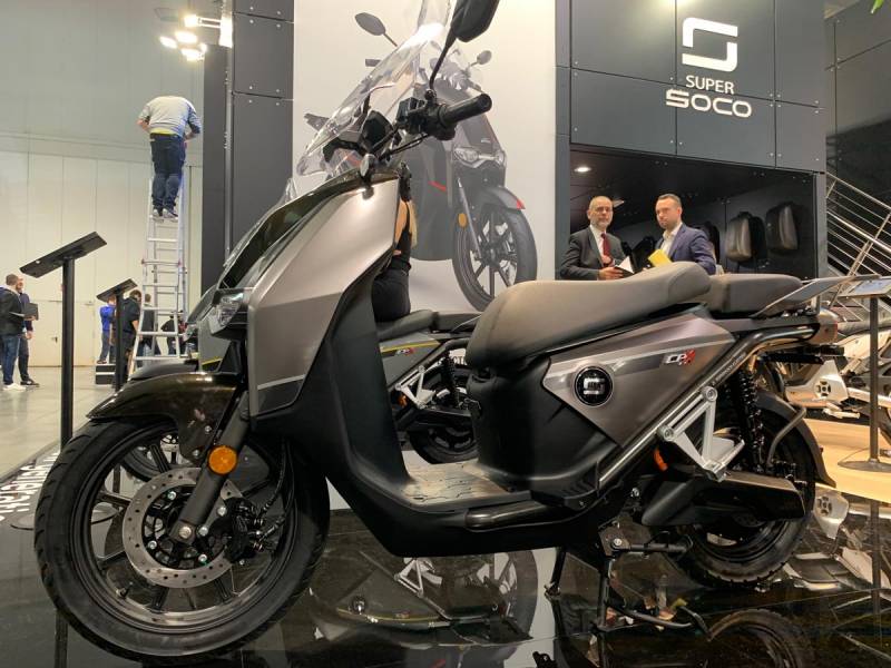 SCOOTER ELECTRIQUE SUPER SOCO CPx 125cc