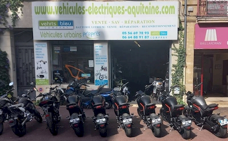 Notre zone d'activité pour ce service Vente moto électrique 50cm3 et 125cm3